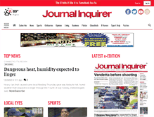 Tablet Screenshot of journalinquirer.com